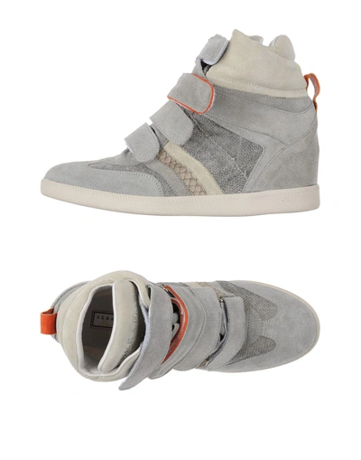 Shop Serafini Manhattan Sneakers In Light Grey