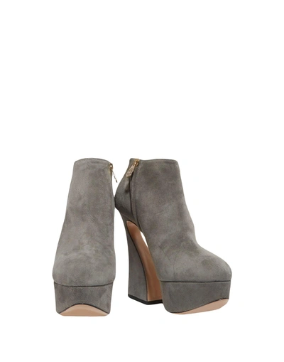 Shop Charlotte Olympia Ankle Boot In Lead
