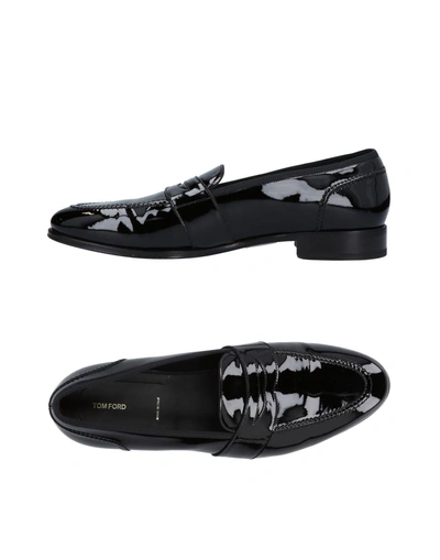 Shop Tom Ford Loafers In Black