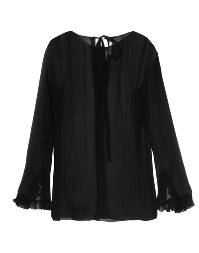 Shop Nina Ricci Shirts In Black