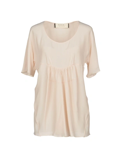 Shop Marni Blouse In Light Pink