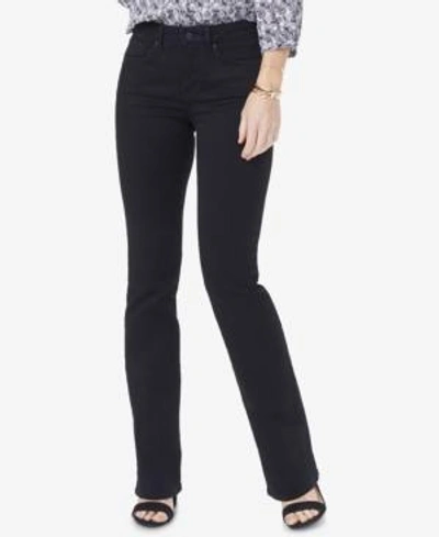 Shop Nydj Barbara Tummy-control Bootcut Jeans, In Regular & Short Lengths In Black