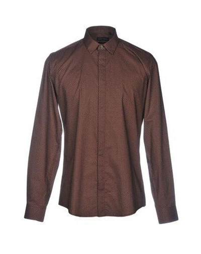 Shop Antony Morato Shirts In Cocoa