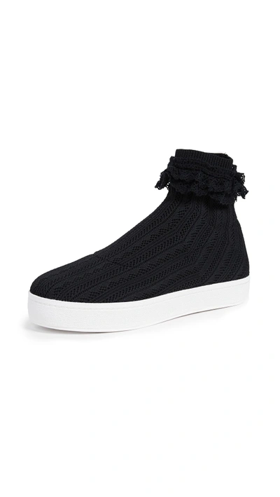 Shop Opening Ceremony Bobby Lace Sneakers In Black