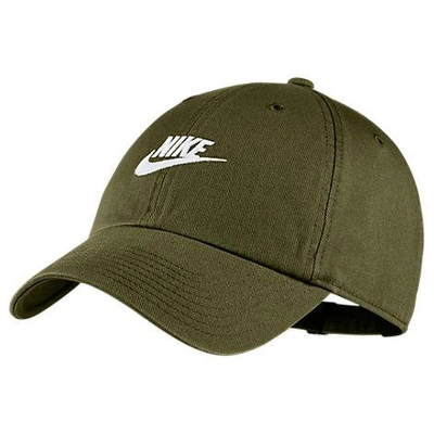 Shop Nike Sportswear H86 Washed Futura Adjustable Back Hat, Women's, Green