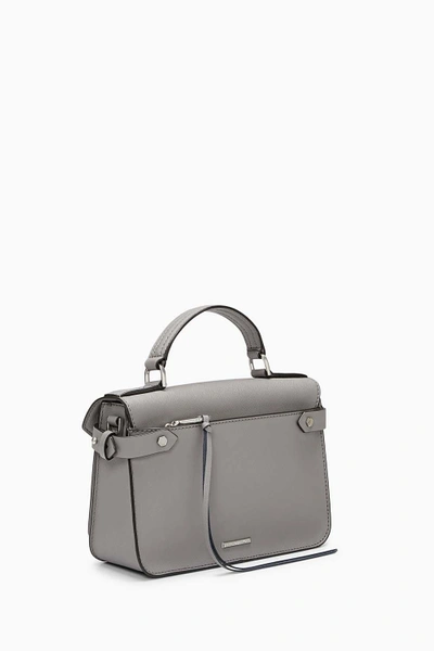 Shop Rebecca Minkoff Grey Small Darren Messenger Bag |