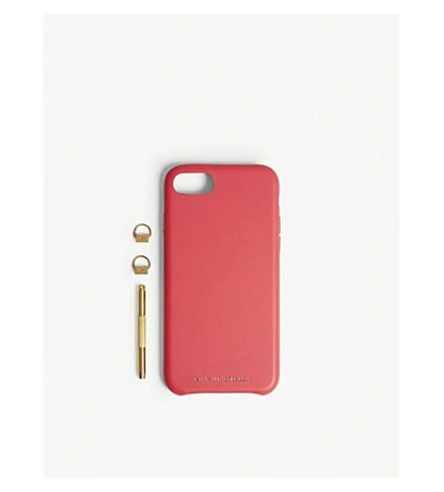 Shop Anya Hindmarch Leather Iphone 7/8 Case In Lollipop Circus