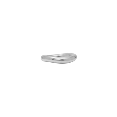 Shop Ann Demeulemeester Silver Simple Ring In 005 Silver