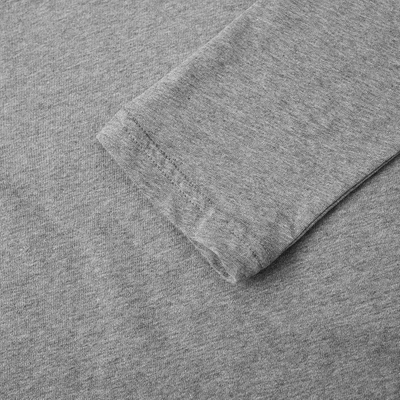 Shop Balmain Logo Lightweight Hoody In Grey