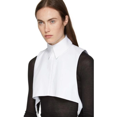 Shop Ann Demeulemeester Ssense Exclusive White Overpiece Shirt In 001 White