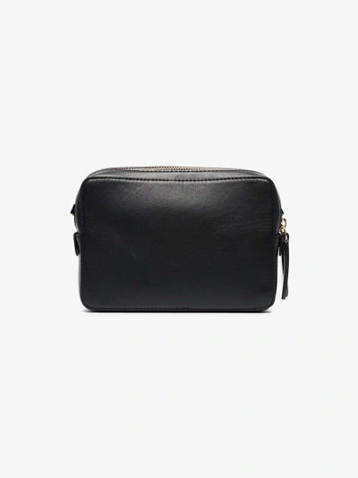 Shop Anya Hindmarch Black Double Stack Patent Leather Clutch Bag