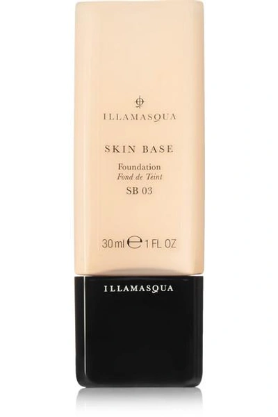 Shop Illamasqua Skin Base Foundation - 3, 30ml In Neutral