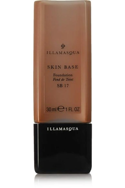 Shop Illamasqua Skin Base Foundation - 17, 30ml In Neutral