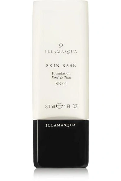 Shop Illamasqua Skin Base Foundation - 1, 30ml In Neutral