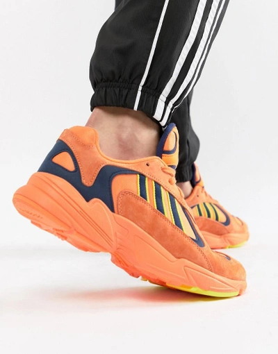 Shop Adidas Originals Yung-1 Sneakers In Orange B37613 - Orange