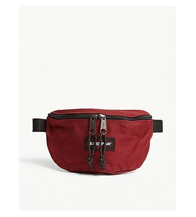 Shop Eastpak Andy Warhol Belt Bag In Brave Burgundy