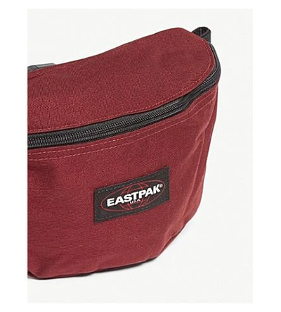 Shop Eastpak Andy Warhol Belt Bag In Brave Burgundy