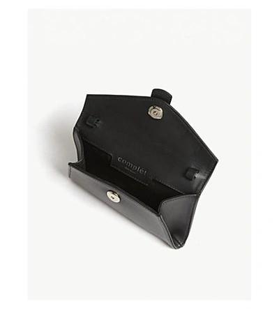 Shop Complet Black Modern Valery Micro Leather Satchel