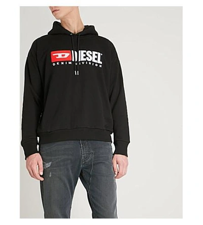 Shop Diesel S-division Sweatshirt In Black
