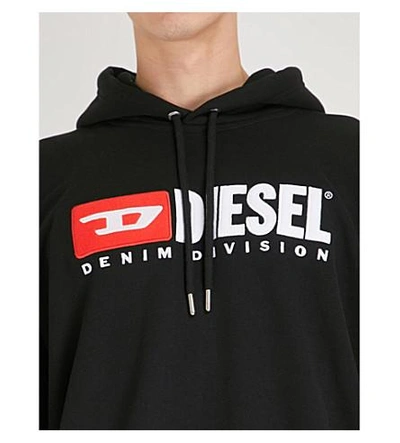 Shop Diesel S-division Sweatshirt In Black
