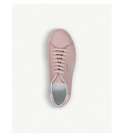 Shop Axel Arigato Clean 90 Leather Trainers In Pale Pink