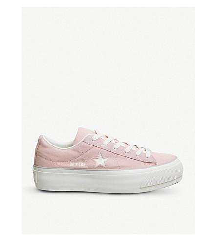 converse all star low pink canvas