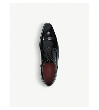 Shop Magnanni Denali Patent-leather Oxford Shoes In Black