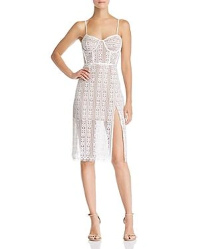 Shop For Love & Lemons Dakota Lace Dress In White