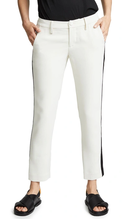 Shop Laveer Tux Pants In Ivory