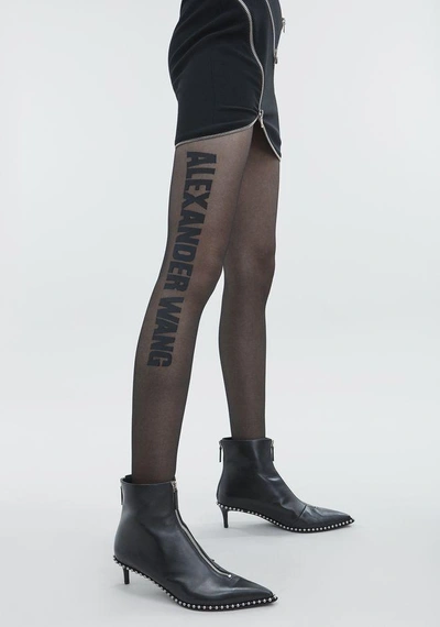 Alexander wang logo stockings cheap