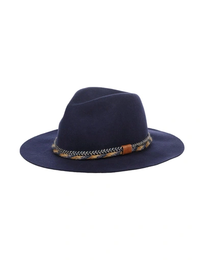Shop Sessun Hat In Dark Blue