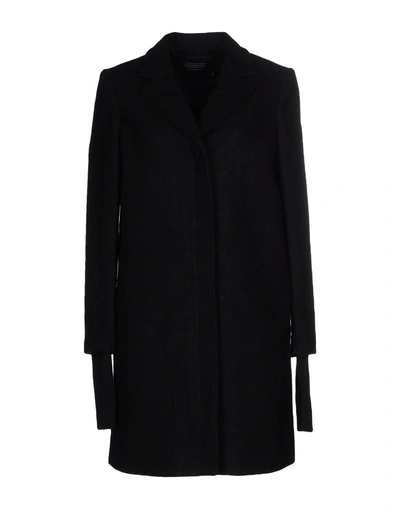 Shop Elevenparis Coat In Black