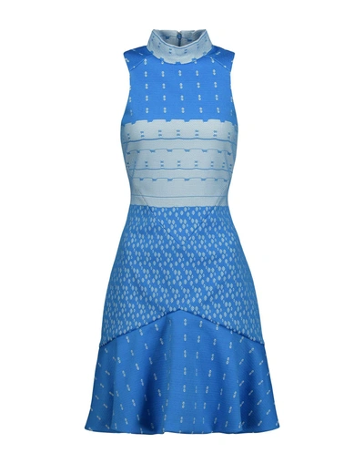 Shop Jonathan Simkhai Short Dress In Azure