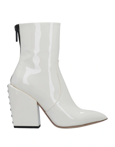 Shop Petar Petrov Ankle Boot In White
