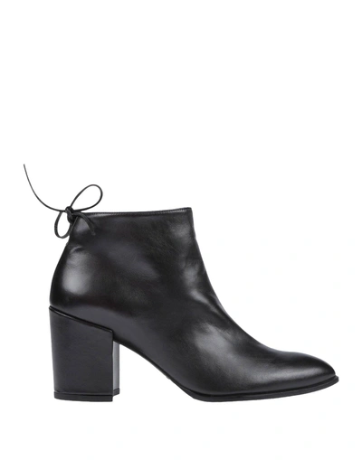 Shop Stuart Weitzman Ankle Boots In Black