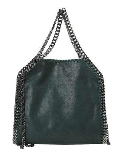 Shop Stella Mccartney Handbags In Dark Green