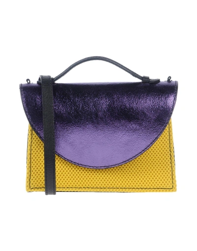 Shop Imemoi Handbag In Purple