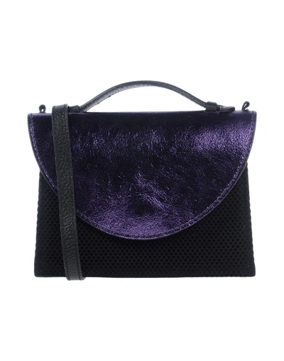 Shop Imemoi Handbags In Purple