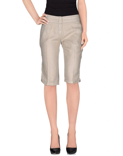 Shop Armani Jeans Shorts & Bermudas In Grey