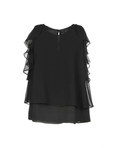 Shop Guess Blouse In Black