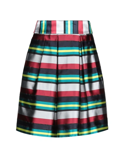 Shop Emporio Armani Knee Length Skirt In Light Grey