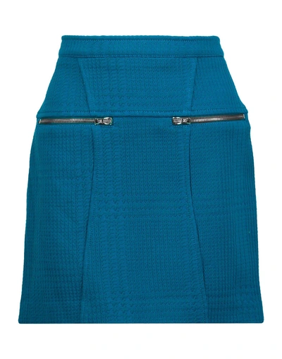 Shop M Missoni Mini Skirt In Deep Jade