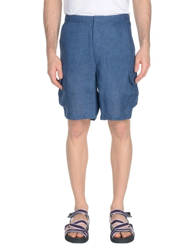 Shop Roberto Cavalli Beachwear Beach Shorts And Pants In Blue