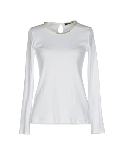 Shop Fabiana Filippi T-shirt In White
