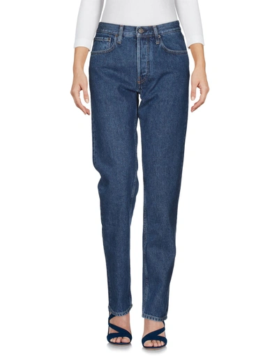 Shop Ports 1961 Denim Pants In Blue