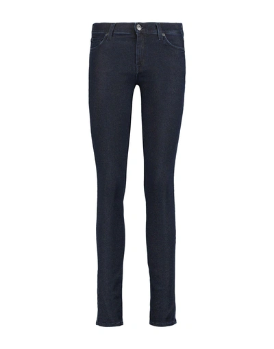 Shop 7 For All Mankind Denim Pants In Blue