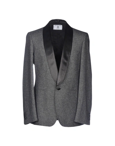 Shop All Apologies Suit Jackets In Grey