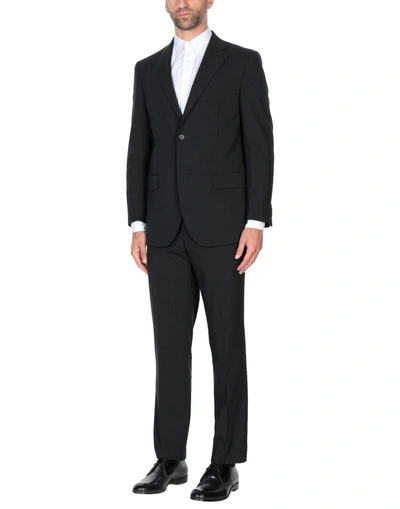 Shop Lubiam Suits In Black