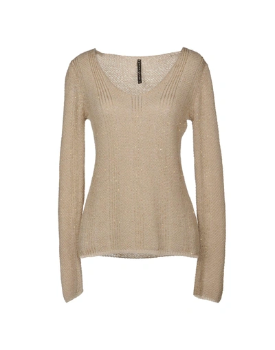 Shop Manila Grace Sweater In Beige