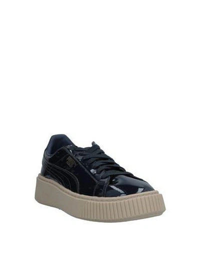 Shop Puma Sneakers In Dark Blue